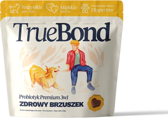 Opakowanie True Bond Zdrowy Brzuszek, 60 smaczków